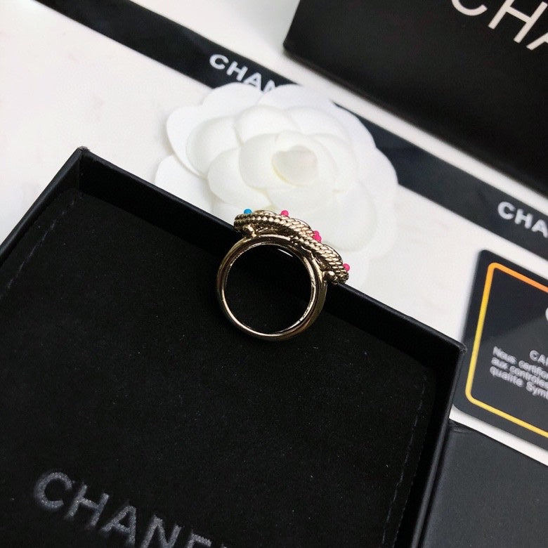 double c Ring for women - alternate angle view 5