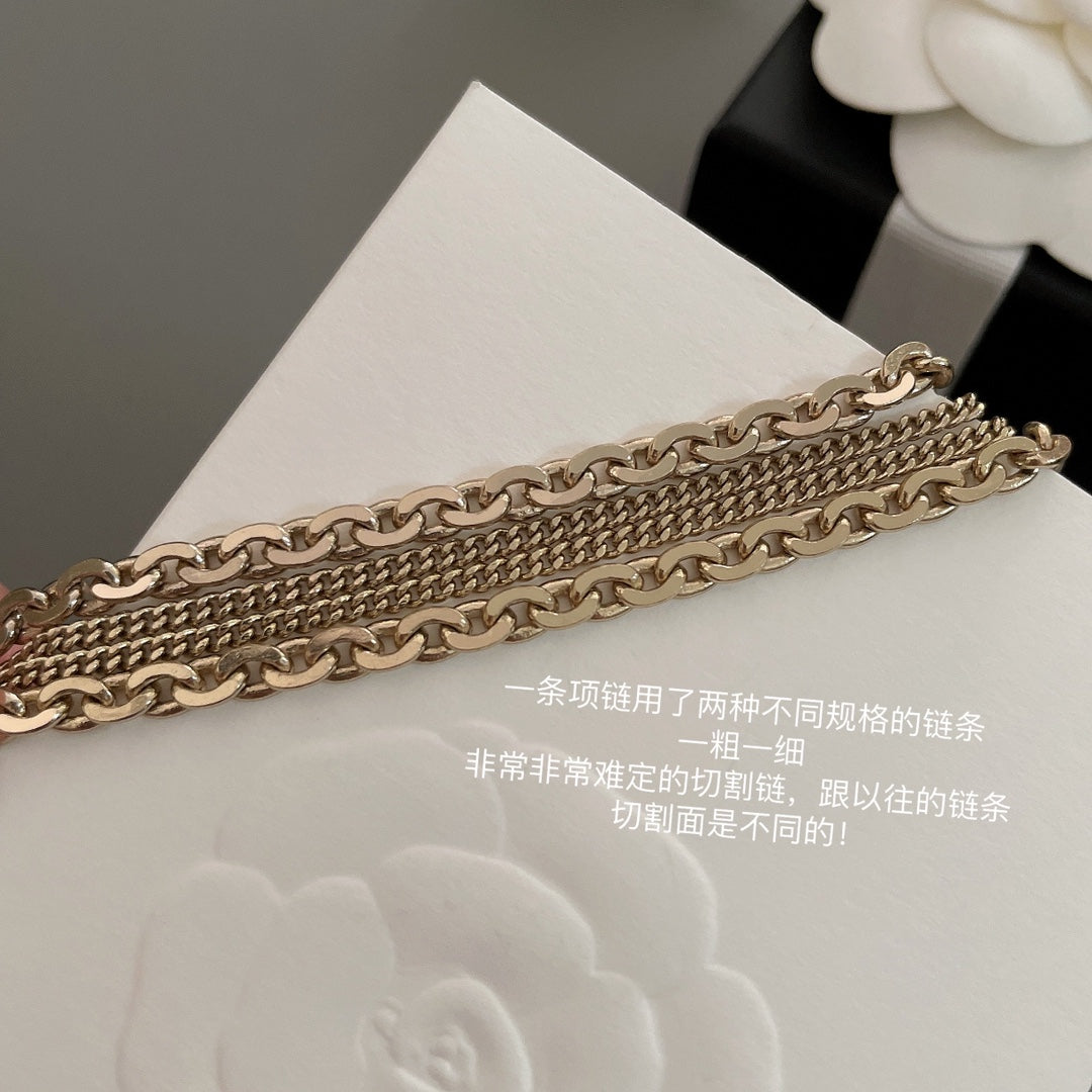 embossed Necklace for women - alternate angle view 6