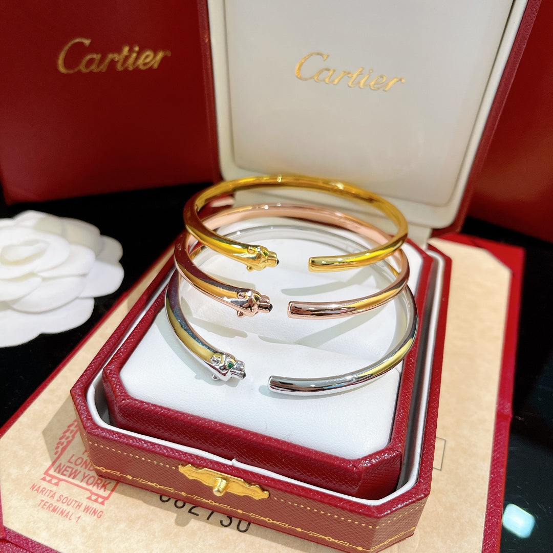 rose gold rose Bangle for women - alternate angle view 7