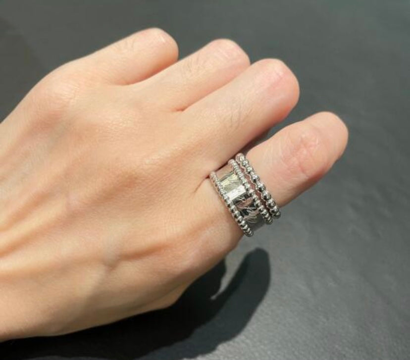 beige versatile Ring for women - alternate angle view 5