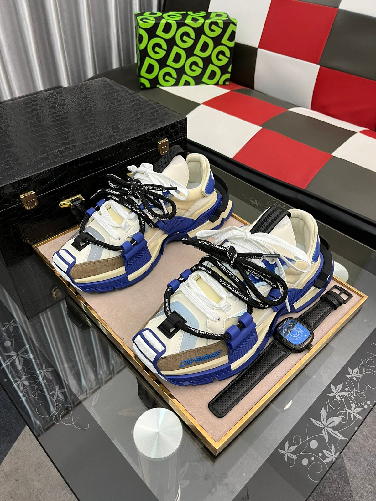 Dolce & Gabbana DG Chunky Dad Sneakers with TPU Sole