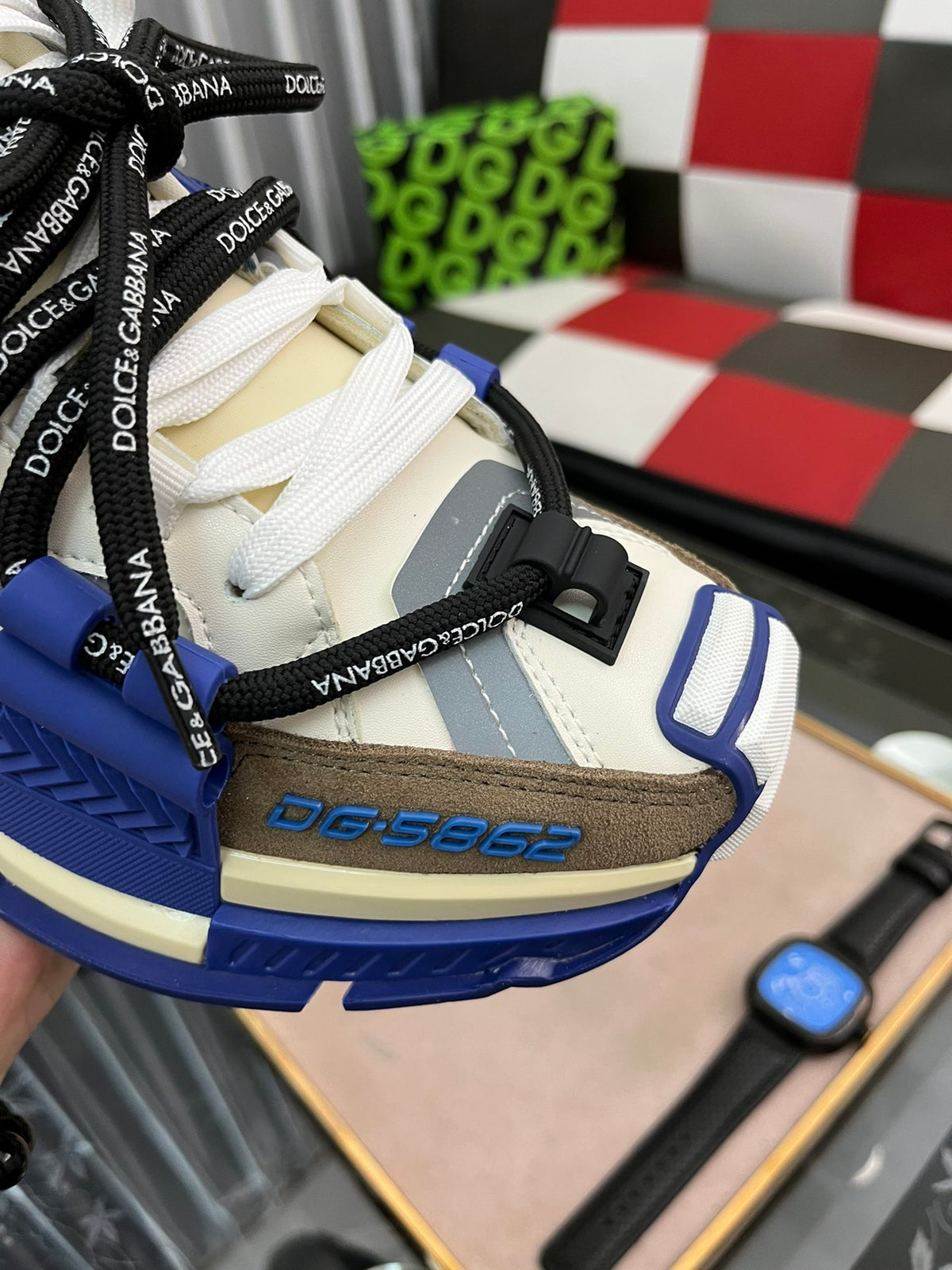 Dolce & Gabbana DG Chunky Dad Sneakers with TPU Sole