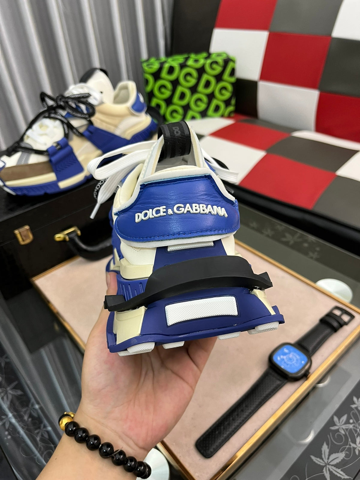Dolce & Gabbana DG Chunky Dad Sneakers with TPU Sole