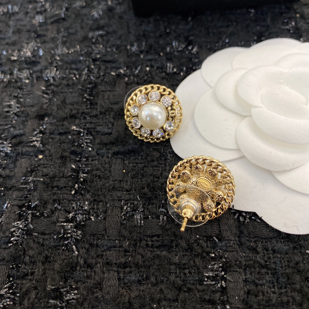 elegant Stud Earrings for women - alternate angle view 4