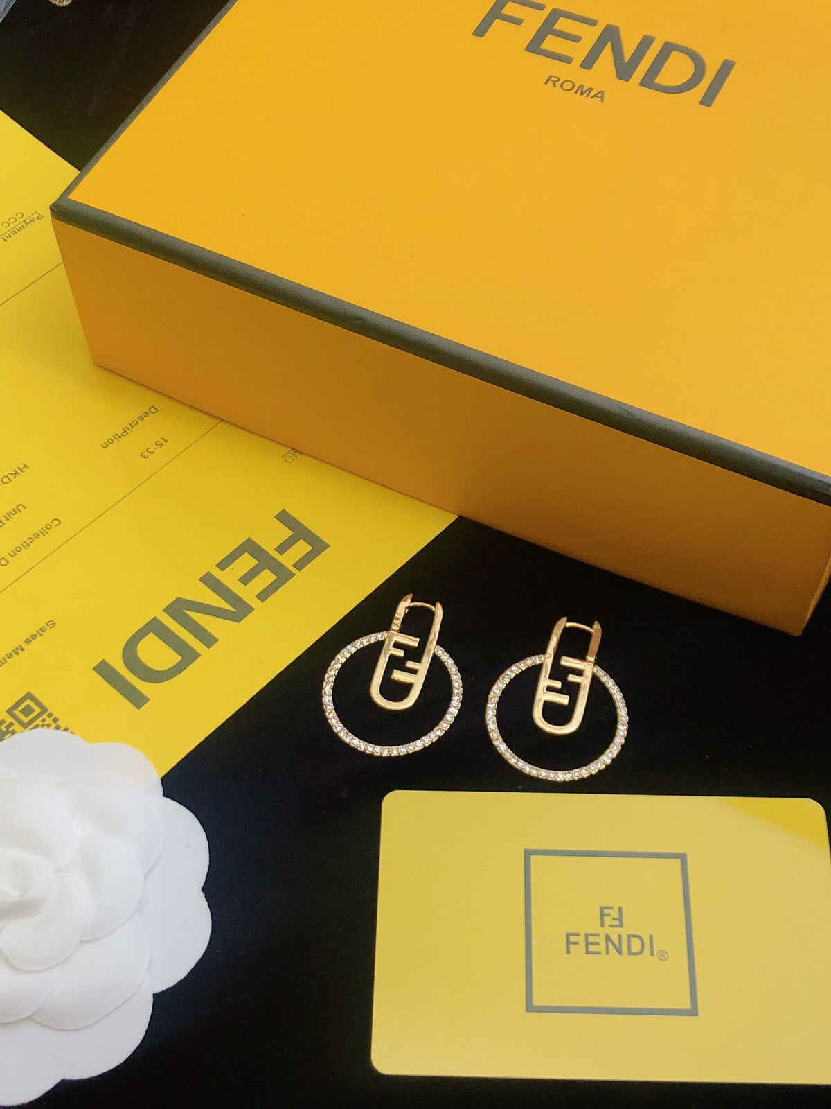yellow brass delicate Bracelet for kids - alternate angle view 5