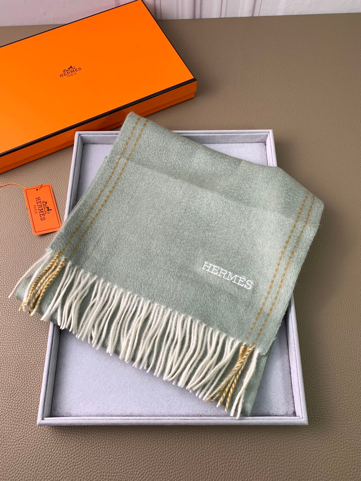velvet elegant Scarf for women - alternate angle view 2