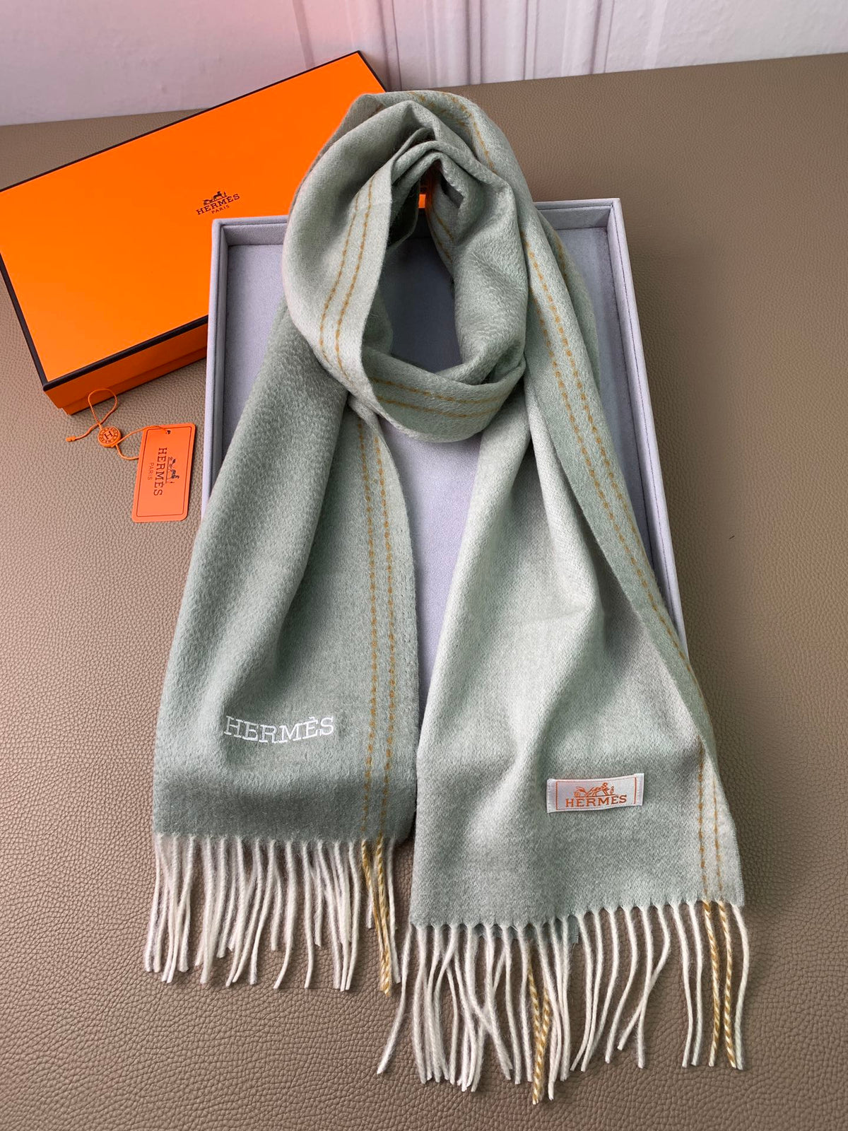 velvet elegant Scarf for women - alternate angle view 5