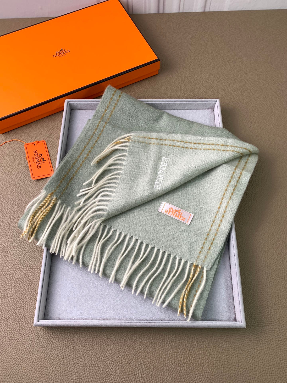velvet elegant Scarf for women - alternate angle view 3