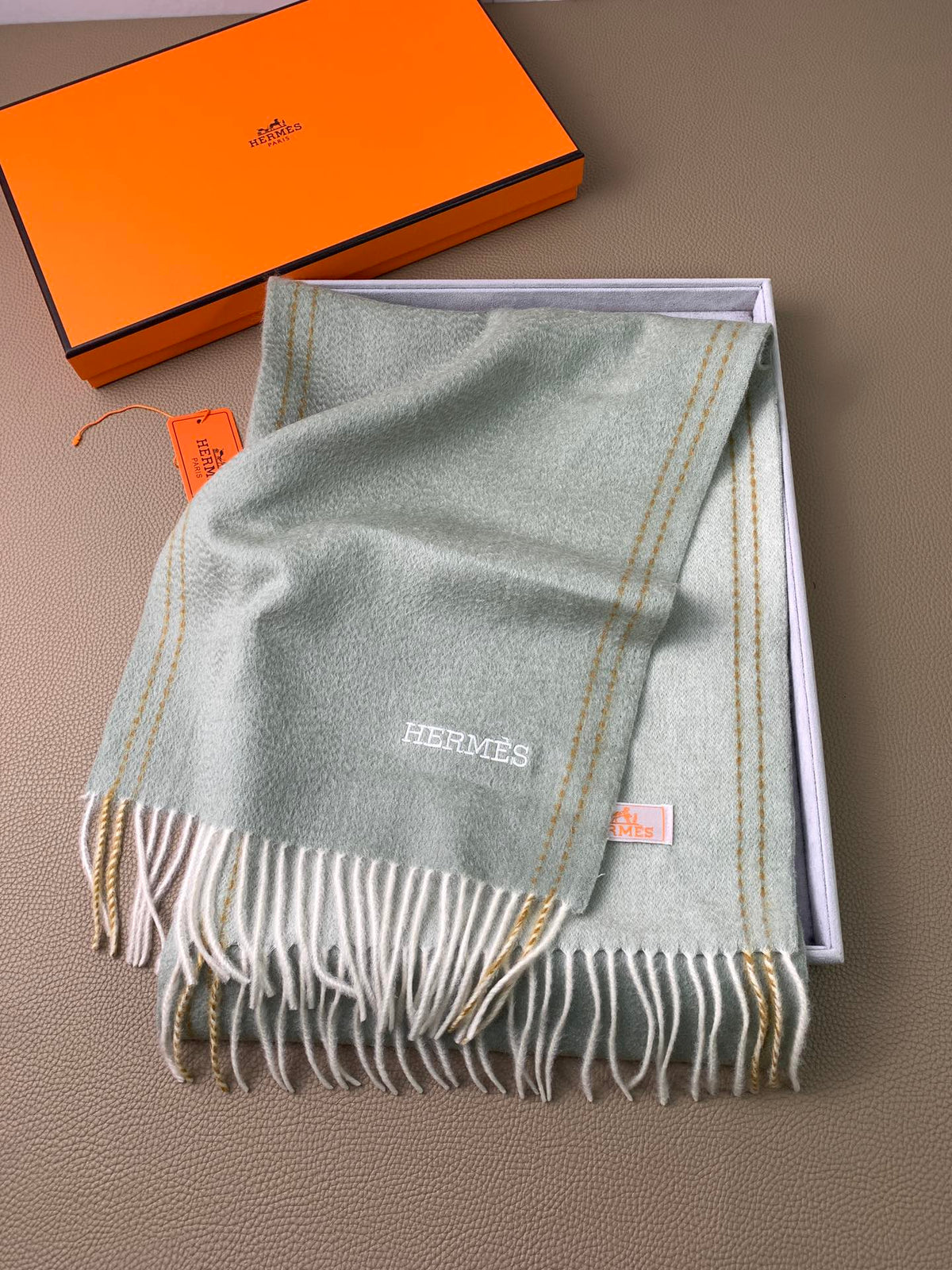 velvet elegant Scarf for women - alternate angle view 4
