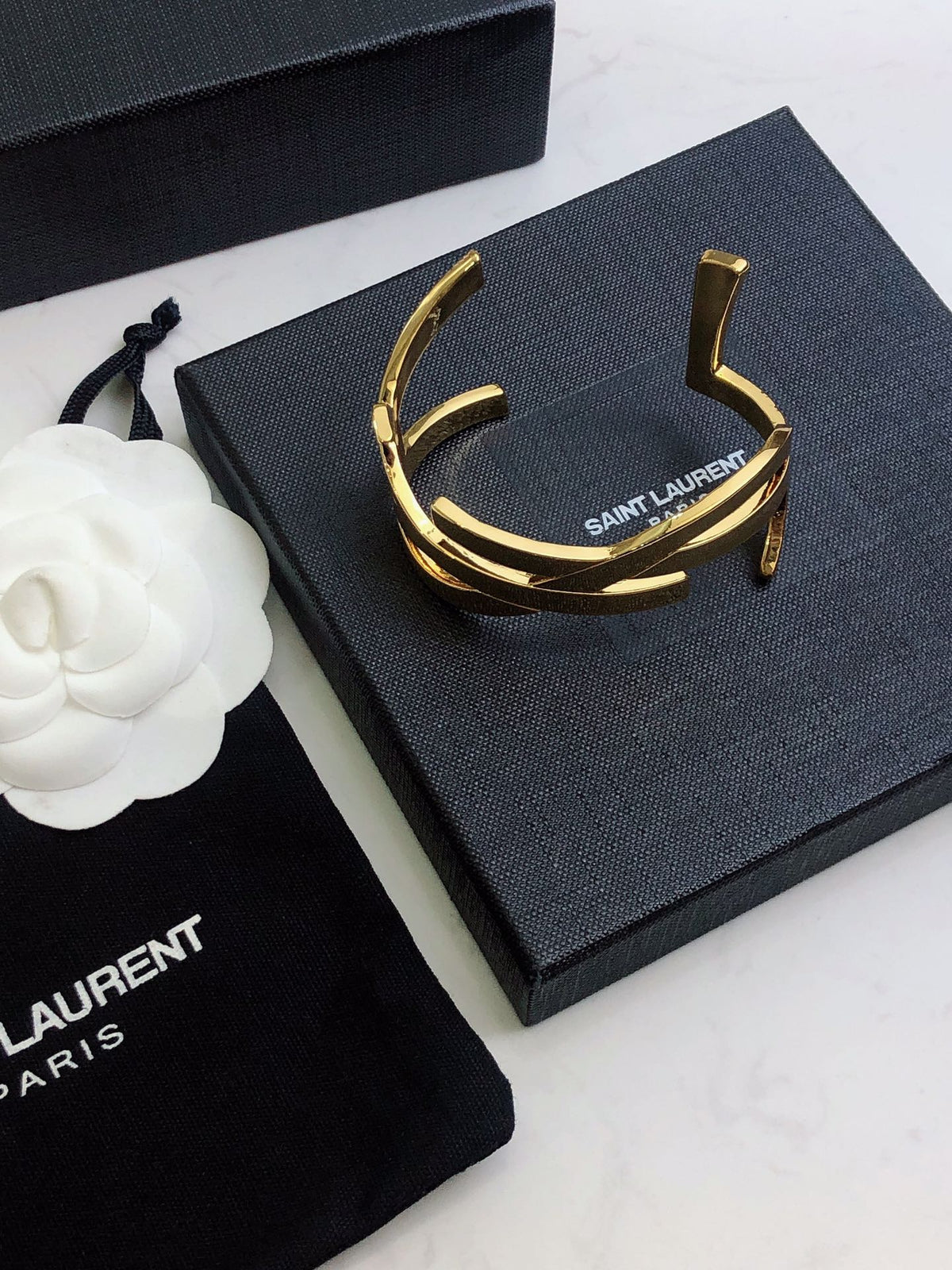 gold brass luxury Sweater for women - alternate angle view 5