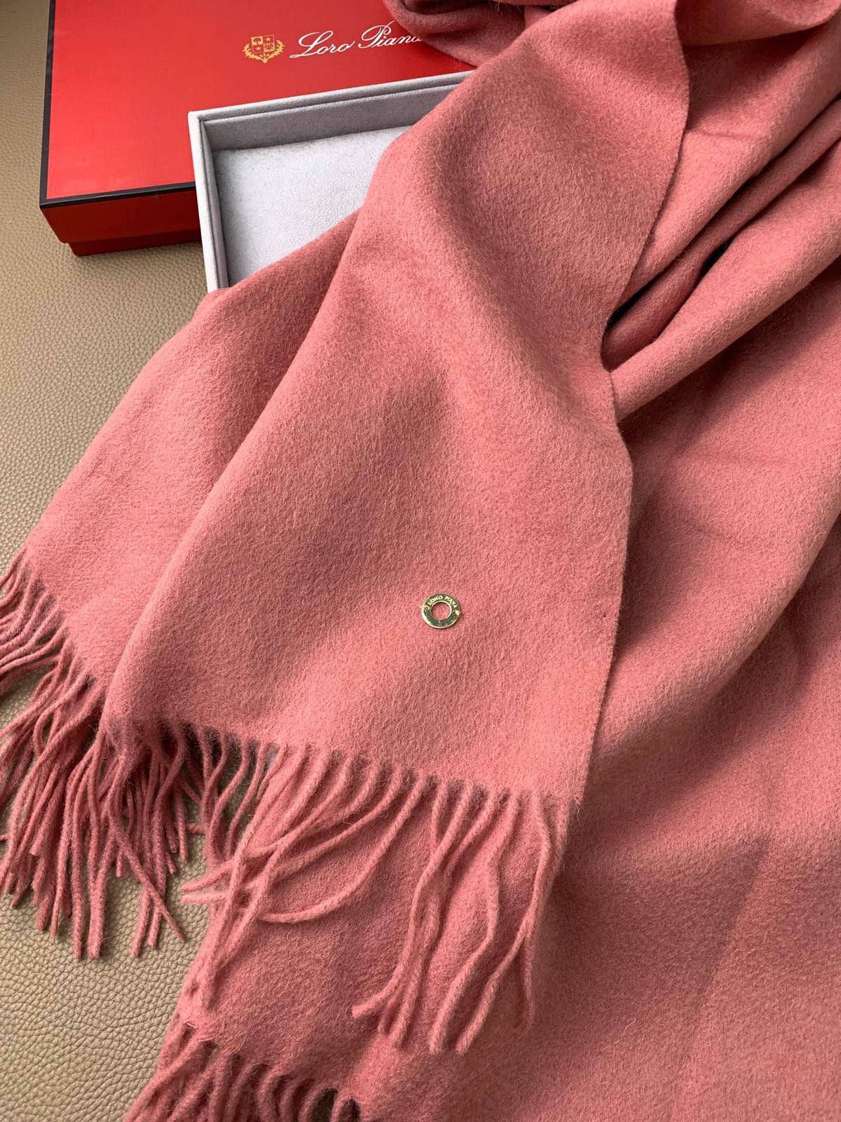 pink velvet tassel Shawl for women - alternate angle view 9