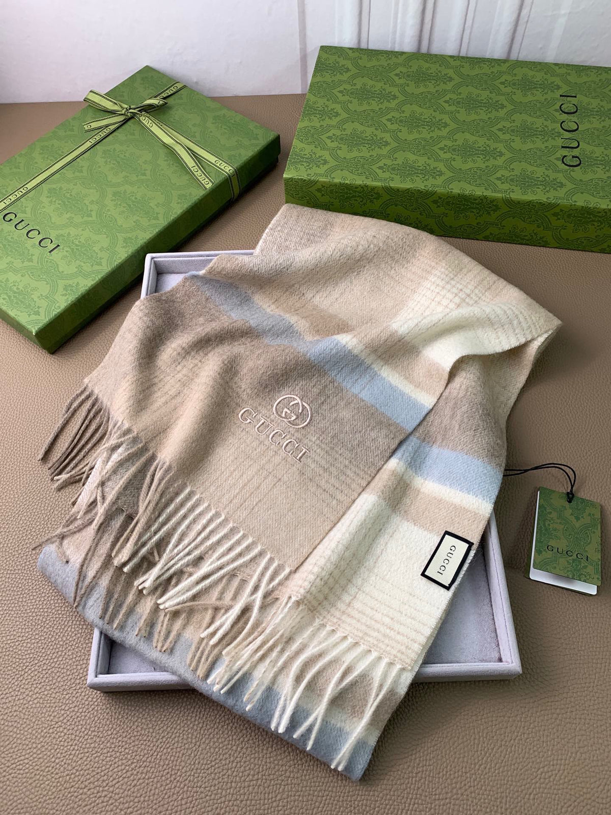 velvet minimalist Scarf for men - alternate angle view 2
