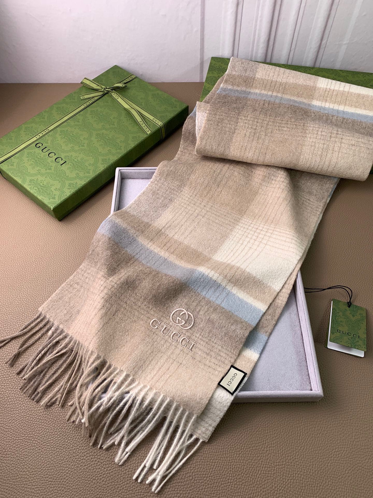 velvet minimalist Scarf for men - alternate angle view 4