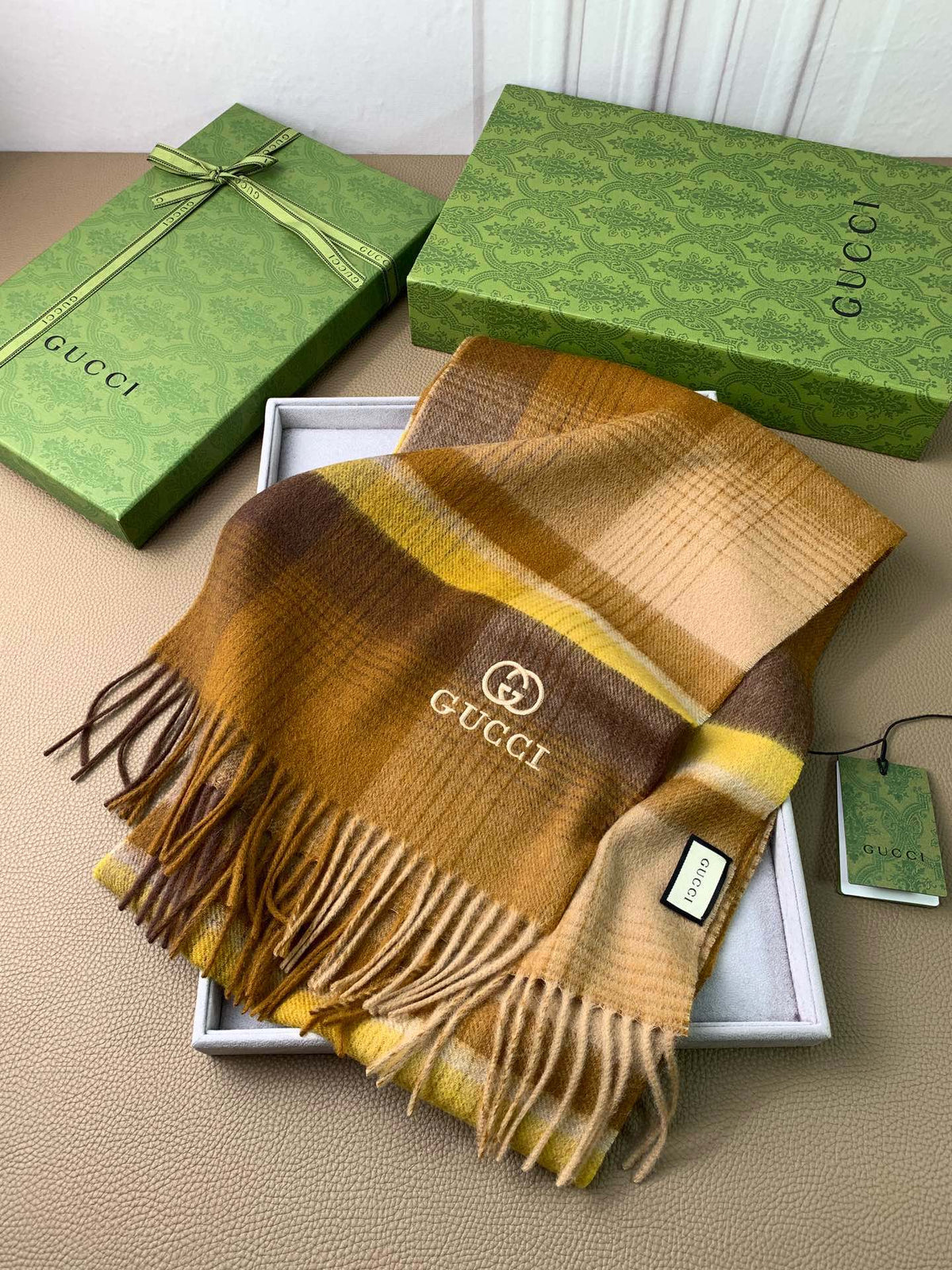 velvet minimalist Scarf for men - alternate angle view 2