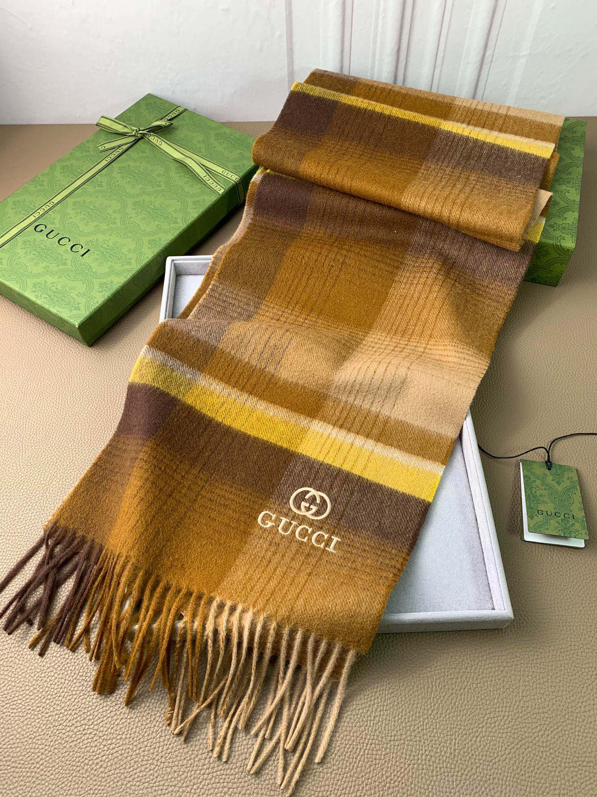 velvet minimalist Scarf for men - alternate angle view 4