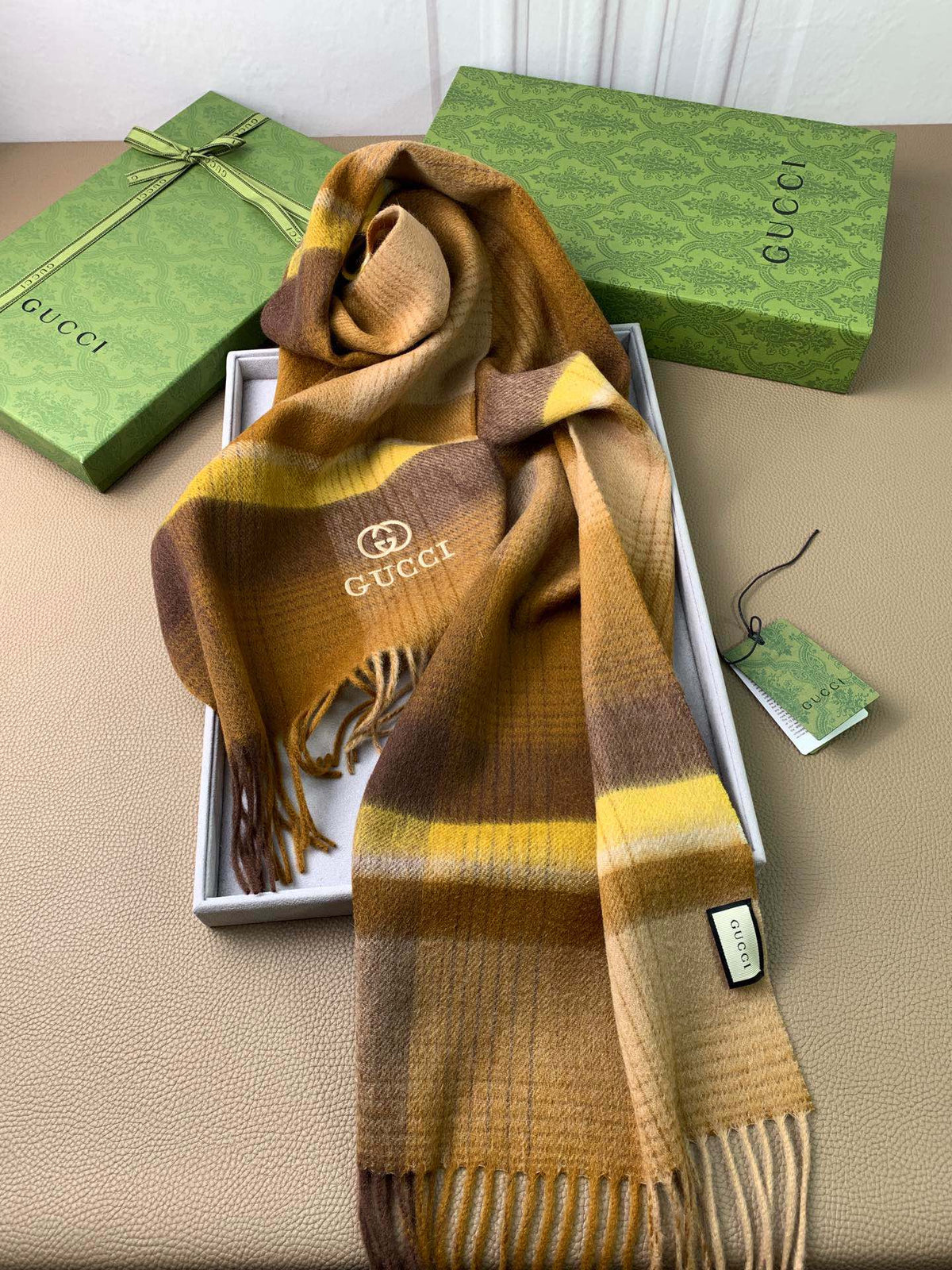 velvet minimalist Scarf for men - alternate angle view 6