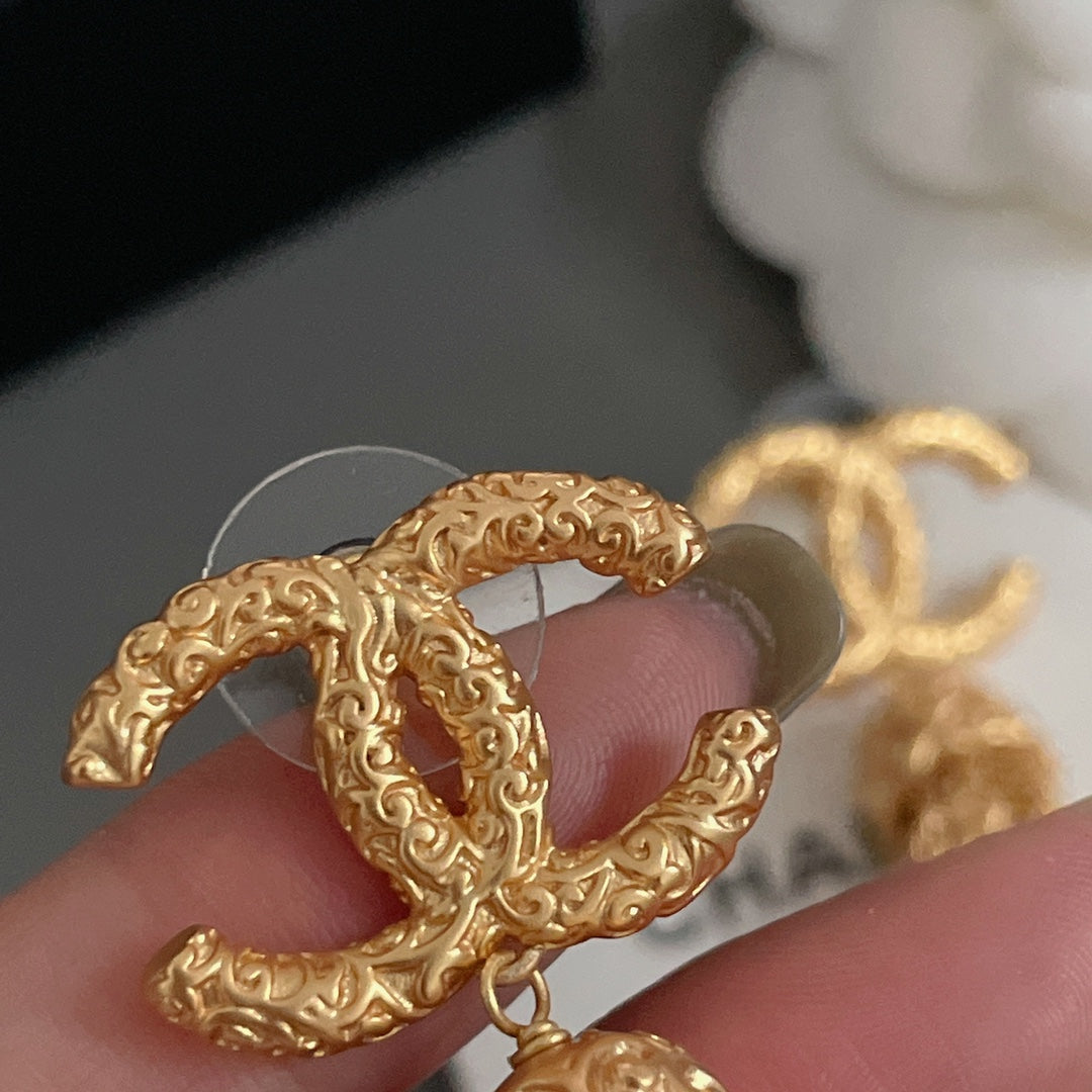 tassel Stud Earrings for women - alternate angle view 8