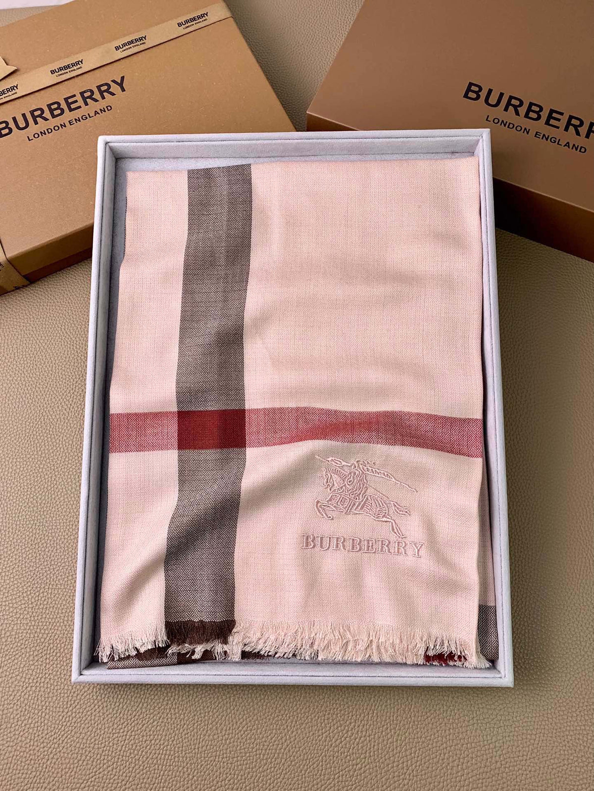 rose crystal Scarf for women - product detail view