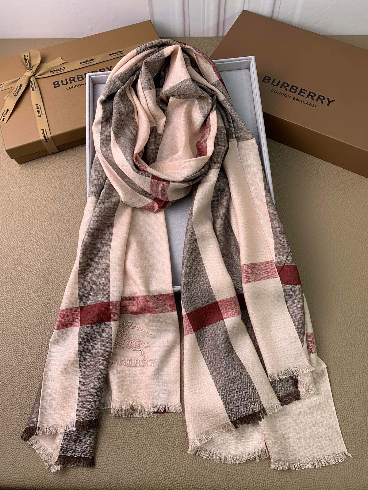 rose crystal Scarf for women - alternate angle view 6
