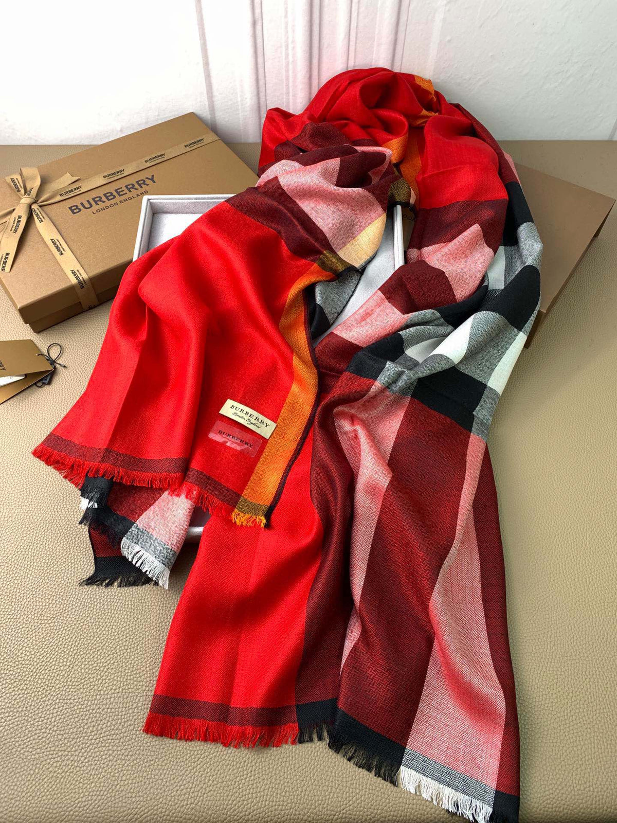 red crystal royal fashion accessory for women - alternate angle view 3