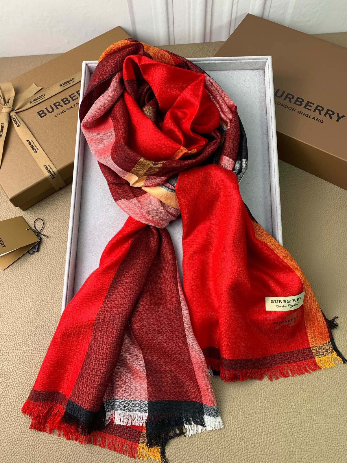 red crystal royal fashion accessory for women - alternate angle view 5