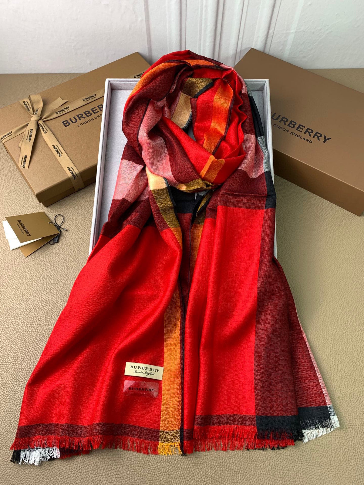 red crystal royal fashion accessory for women - alternate angle view 4
