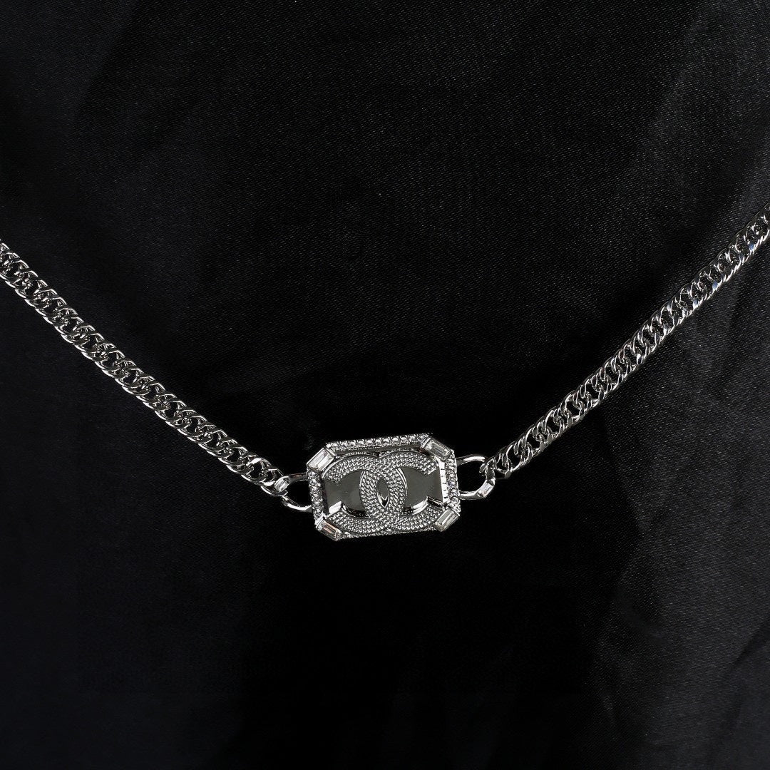 white Waist Chain for women - alternate angle view 7