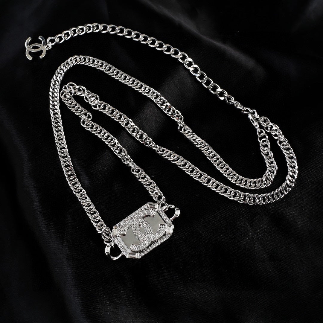 white Waist Chain for women - alternate angle view 5