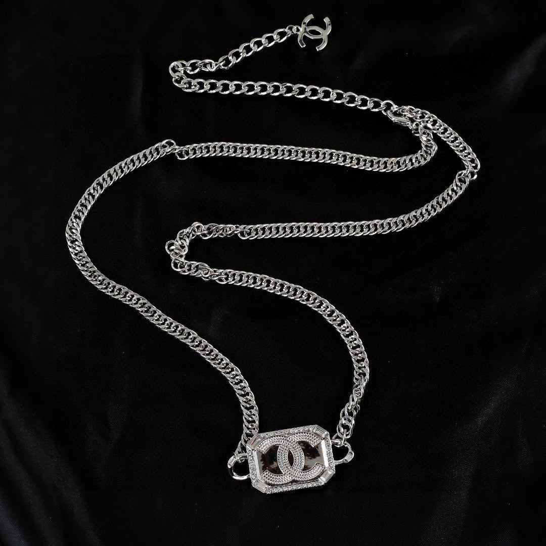 white Waist Chain for women - alternate angle view 2