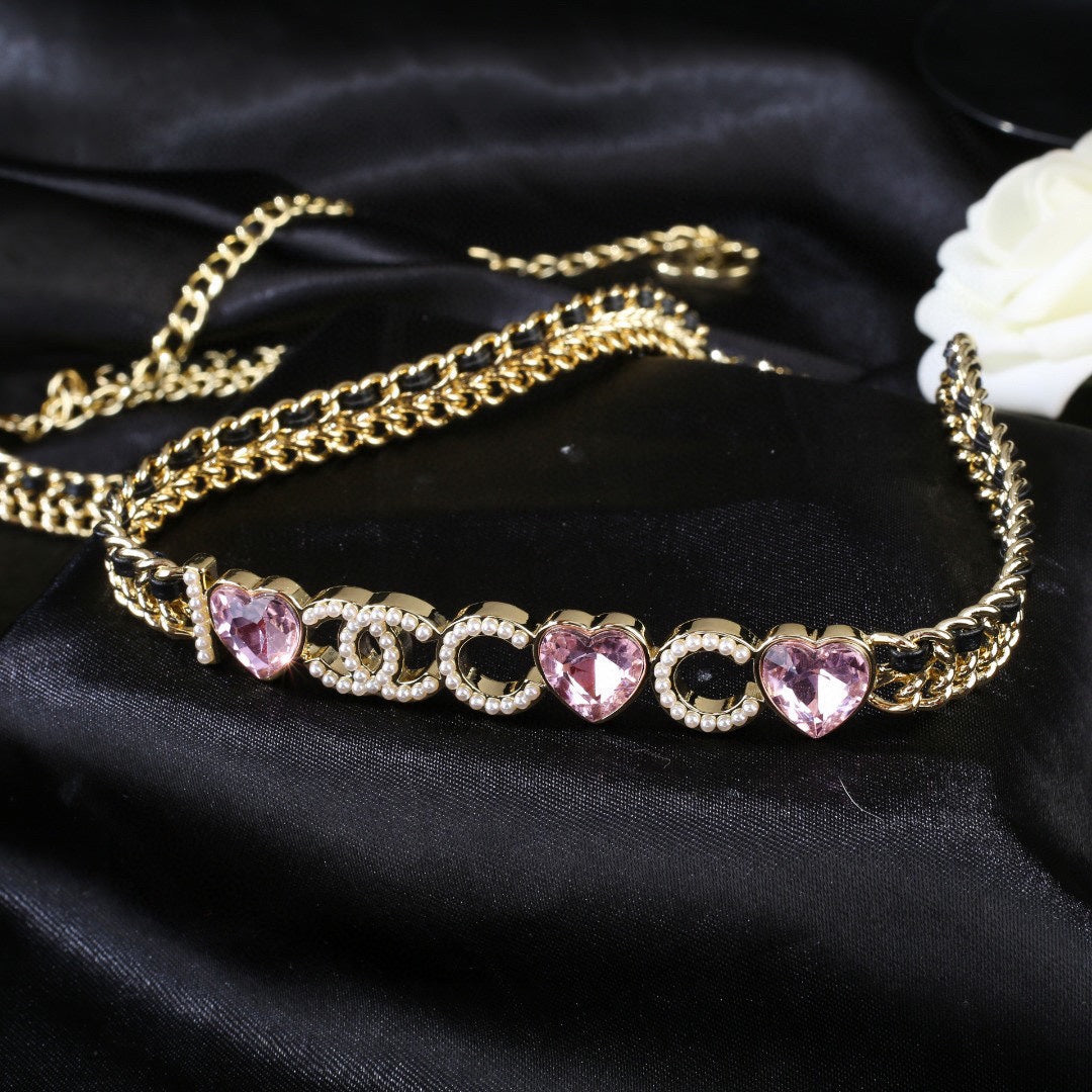 genuine leather stylish Waist Chain for women - alternate angle view 6