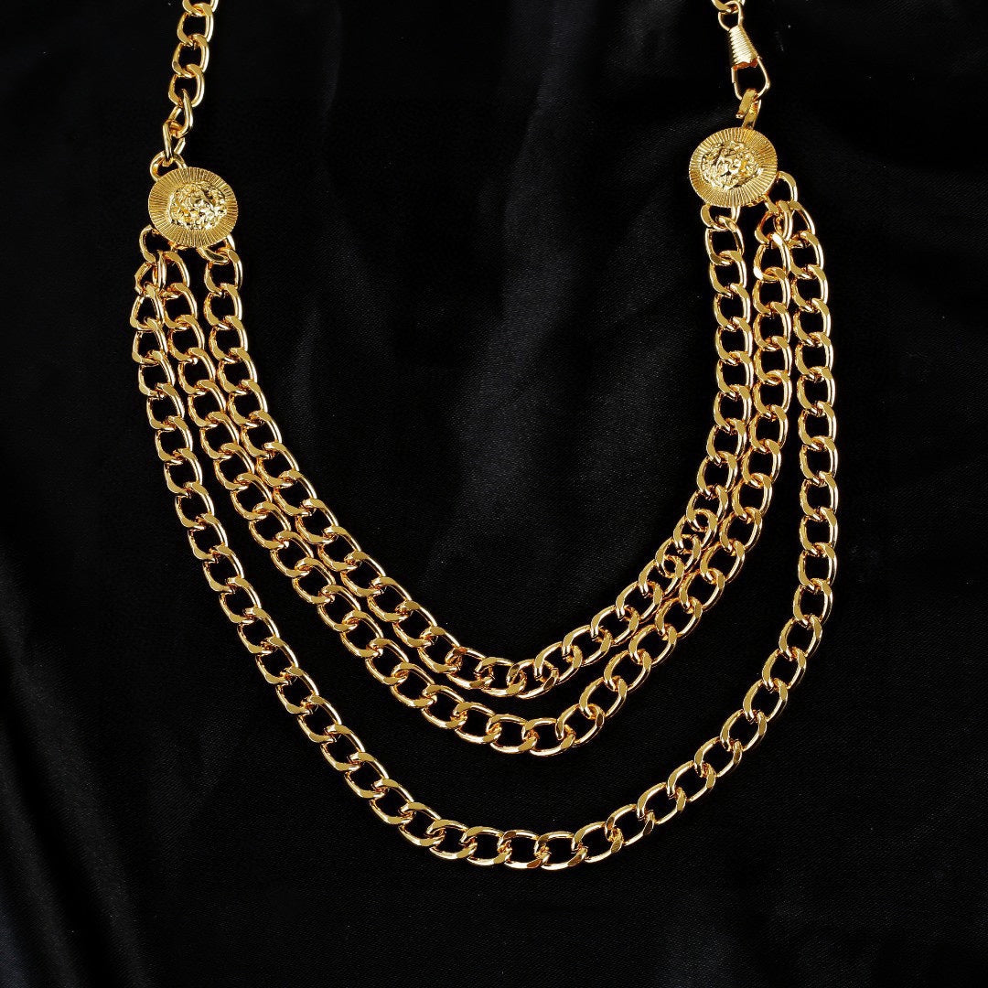 white Waist Chain for women - alternate angle view 5