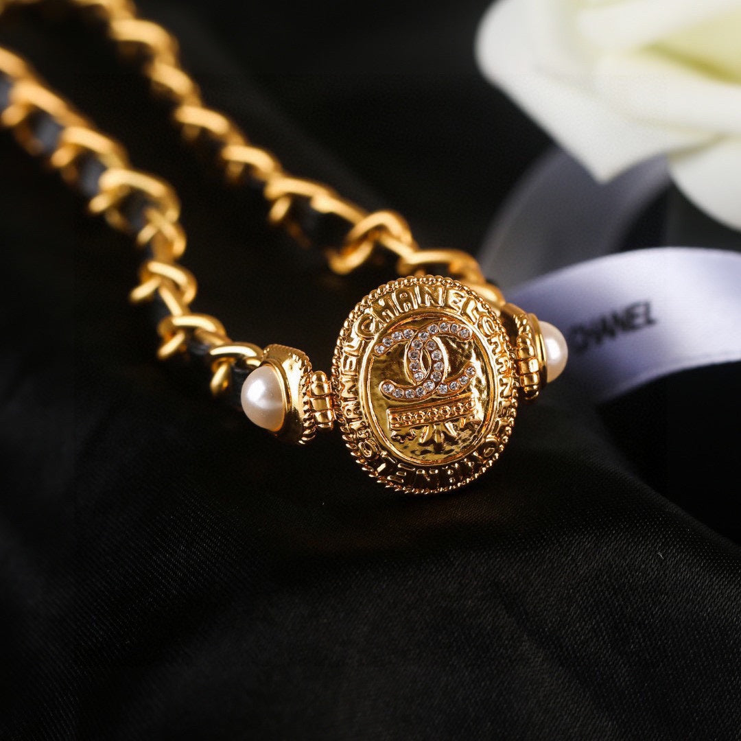 gold brass Waist Chain for women - alternate angle view 6