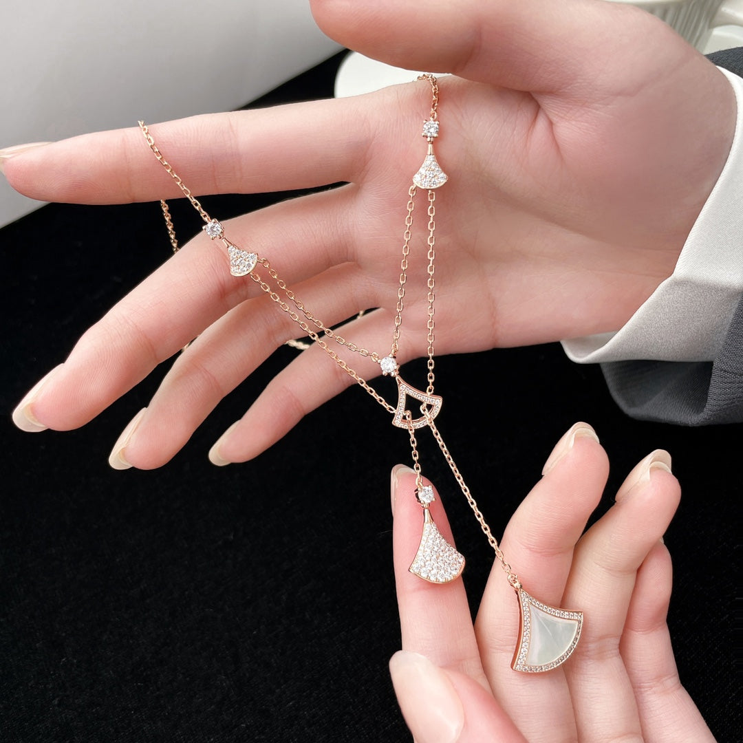 stone delicate fashion accessory for women - alternate angle view 2