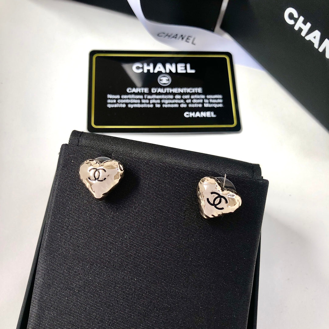 heart Stud Earrings for women - product detail view
