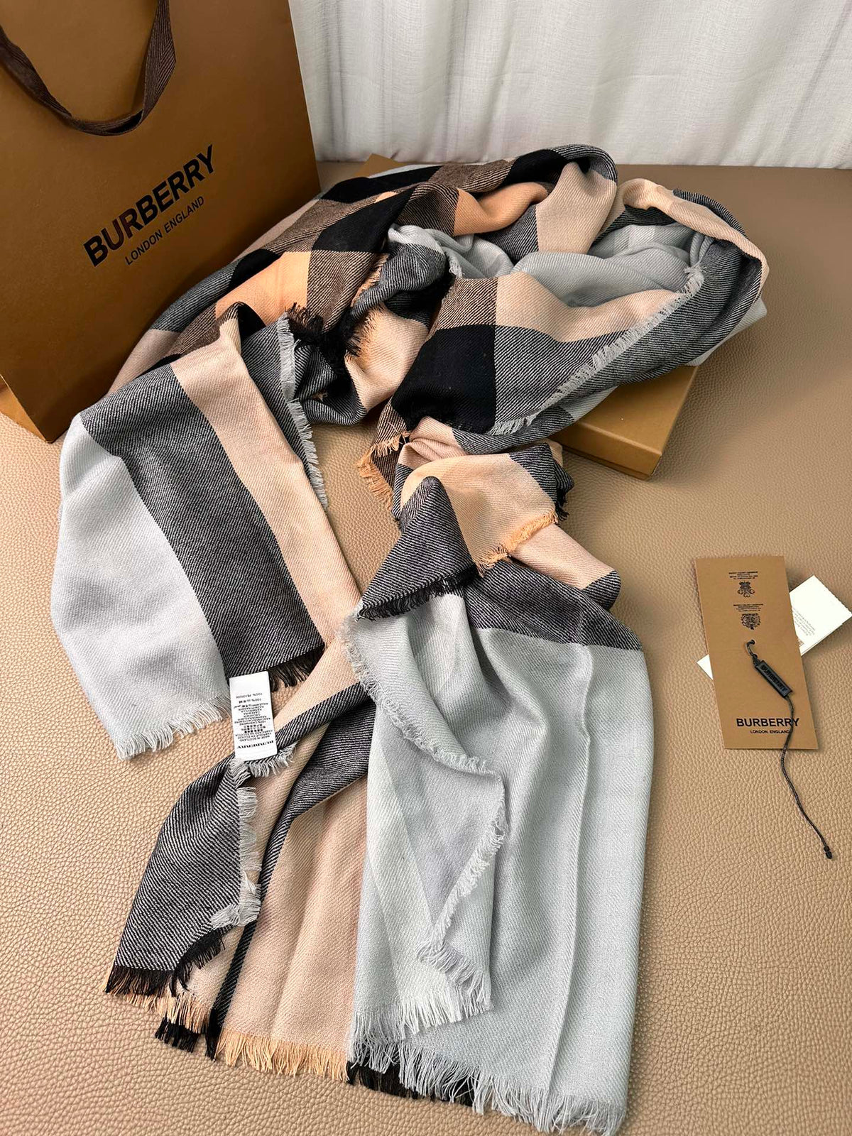 velvet tassel Scarf for women - alternate angle view 6