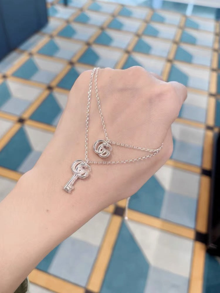 double g Bracelet for unisex couple - alternate angle view 5