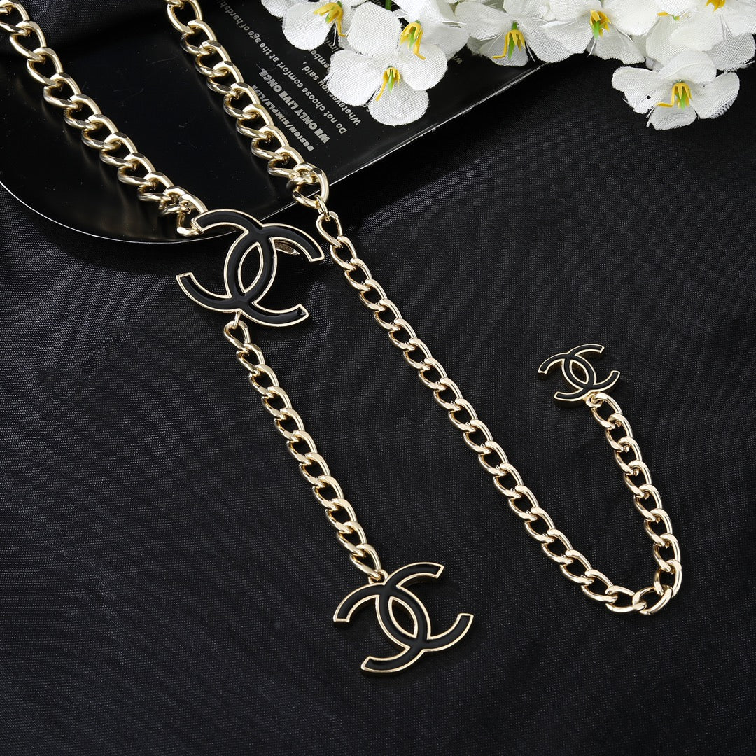 gold brass Waist Chain for women - alternate angle view 9