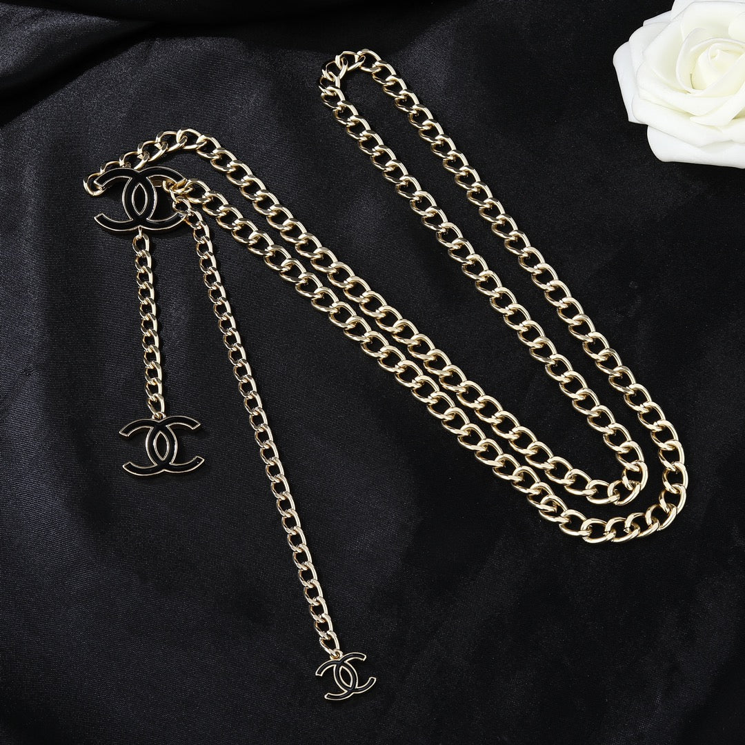 gold brass Waist Chain for women - alternate angle view 7