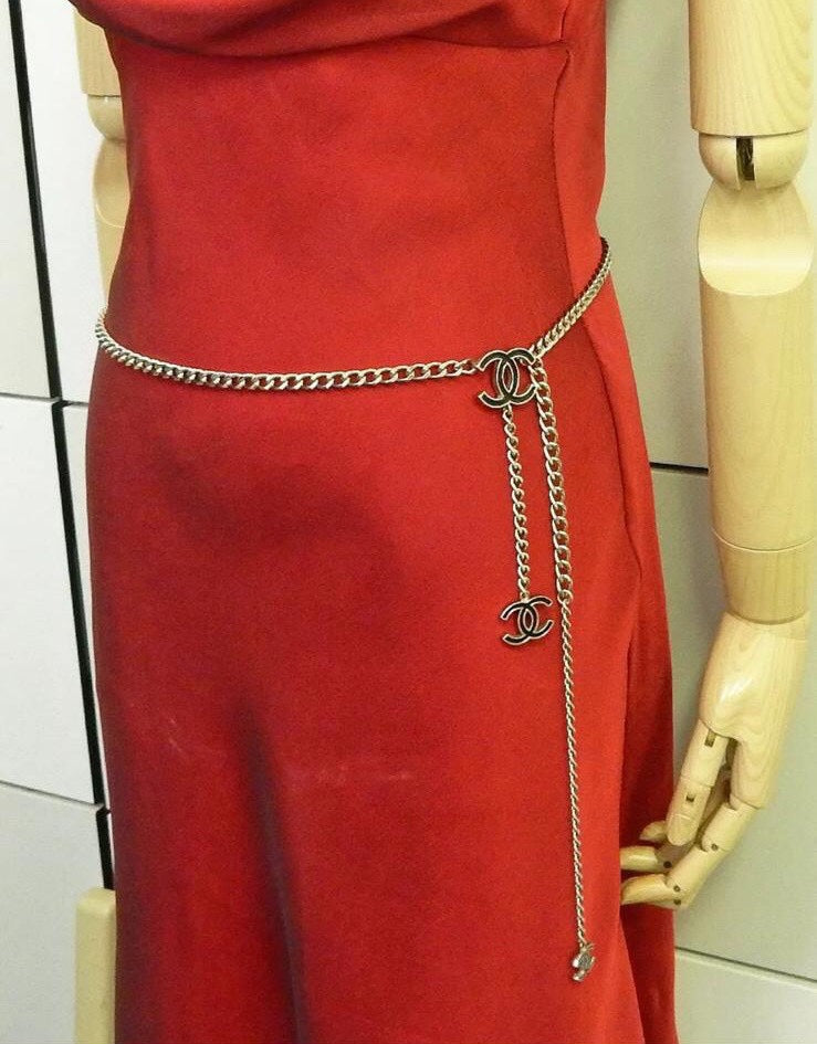 gold brass Waist Chain for women - product detail view
