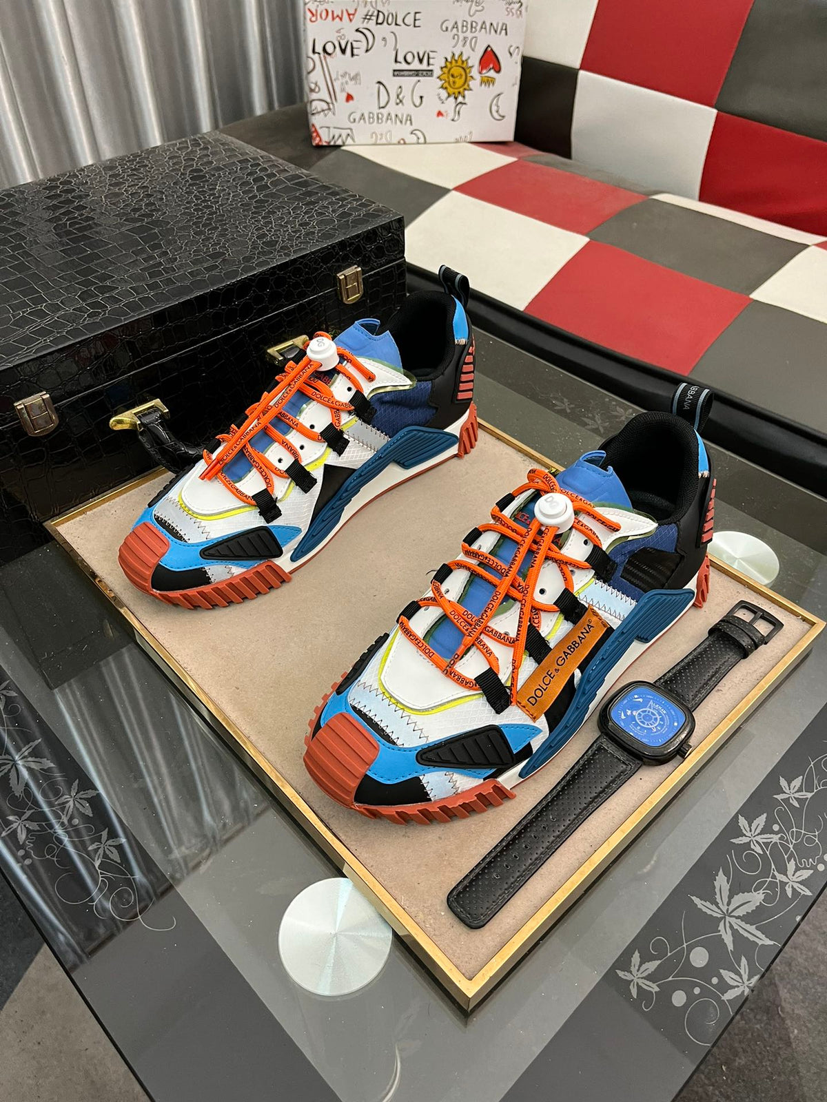 Dolce & Gabbana DG Couple's Casual Sneakers