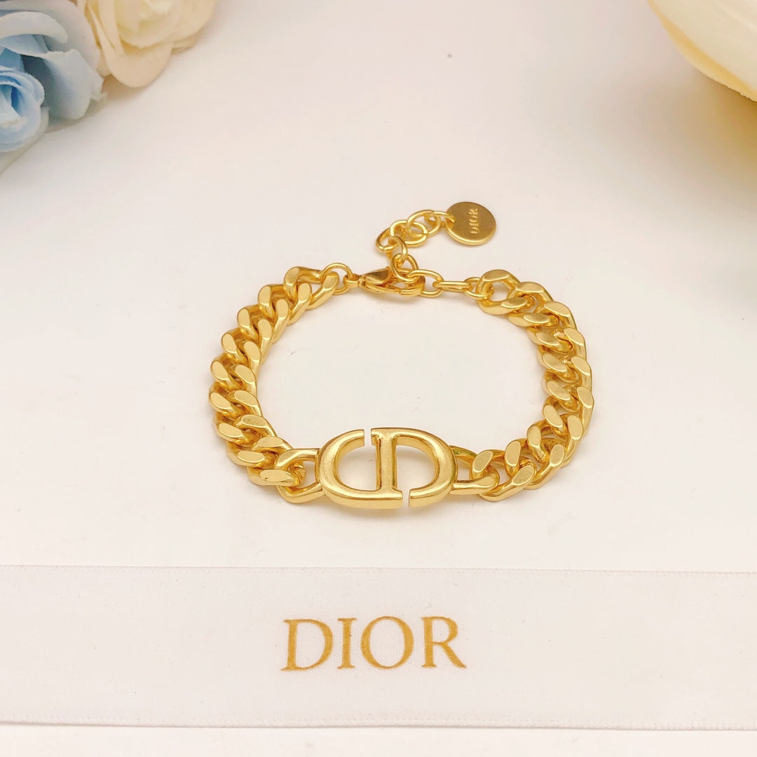 yellow brass Bracelet for women - alternate angle view 7