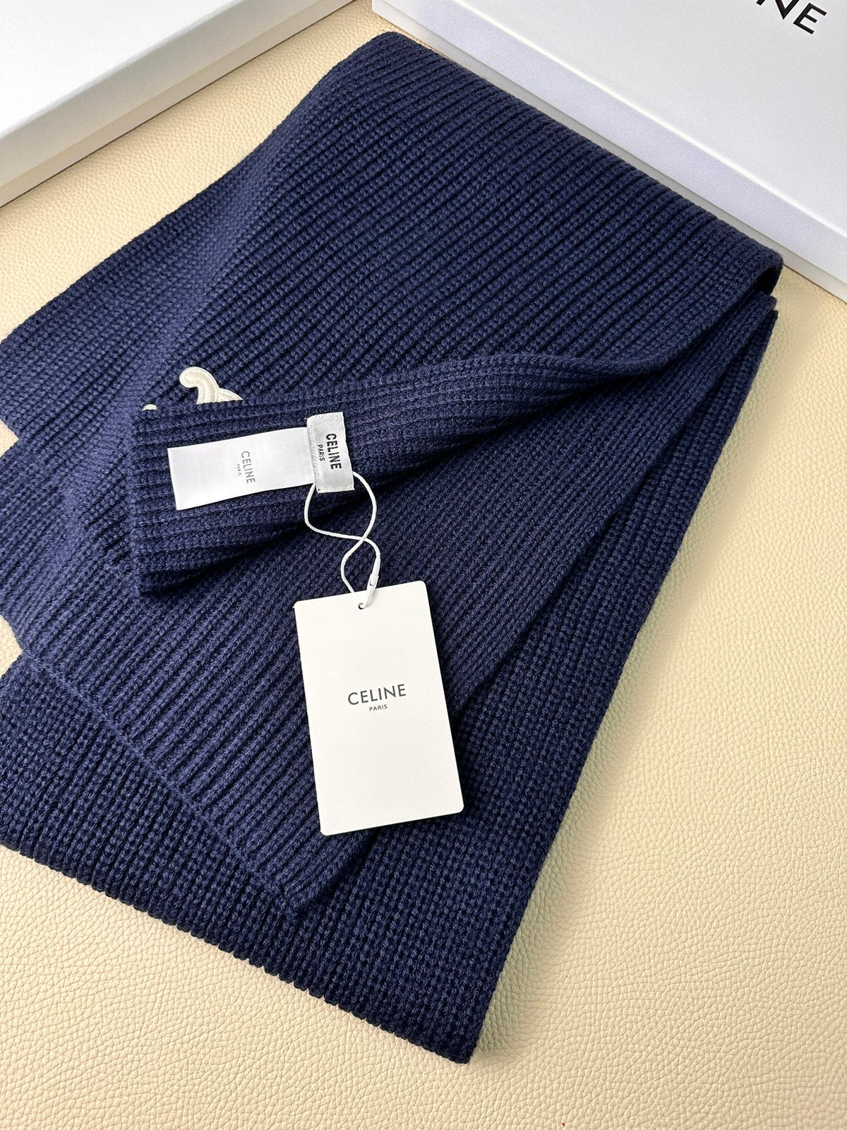 linen luxury Scarf for men - alternate angle view 3