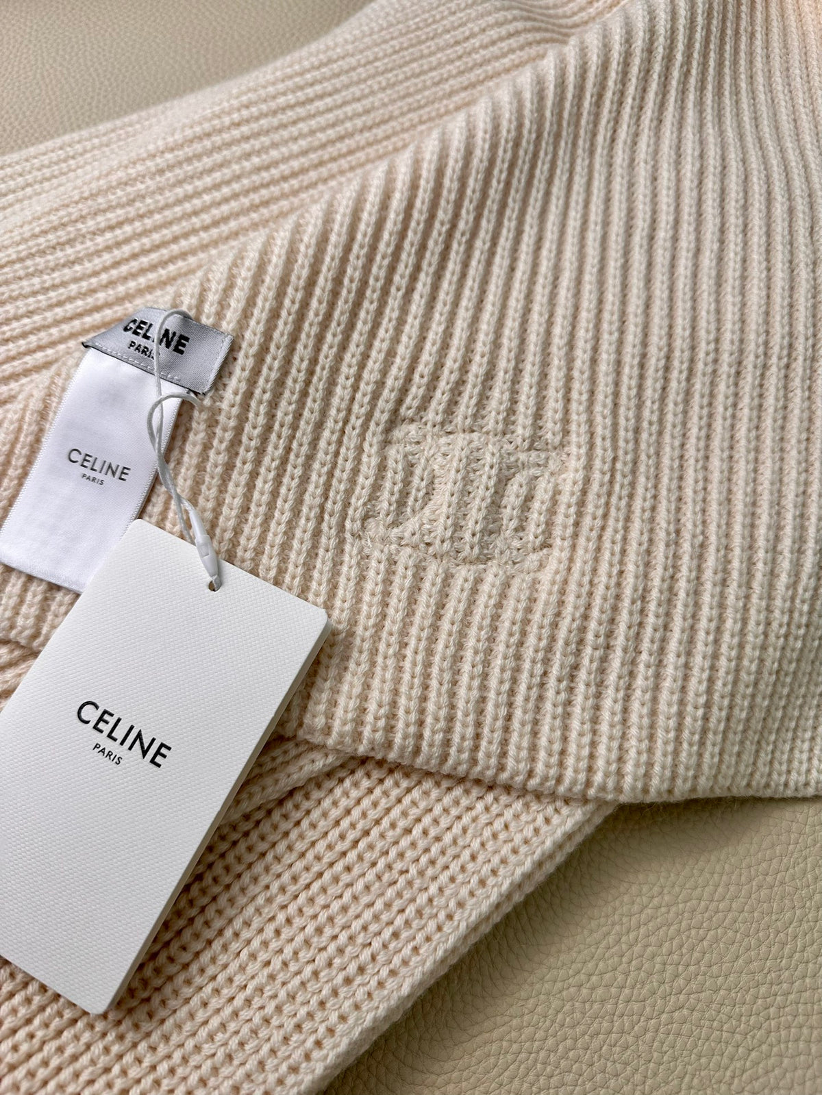 linen luxury Scarf for men - alternate angle view 6