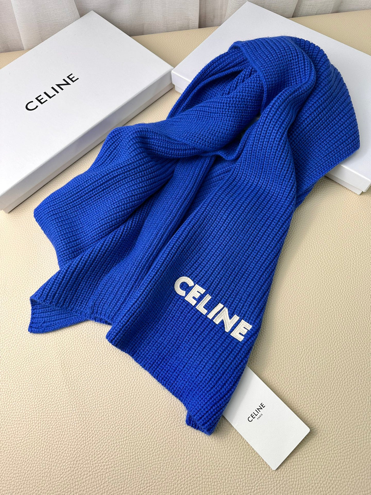 linen luxury Scarf for men - alternate angle view 8