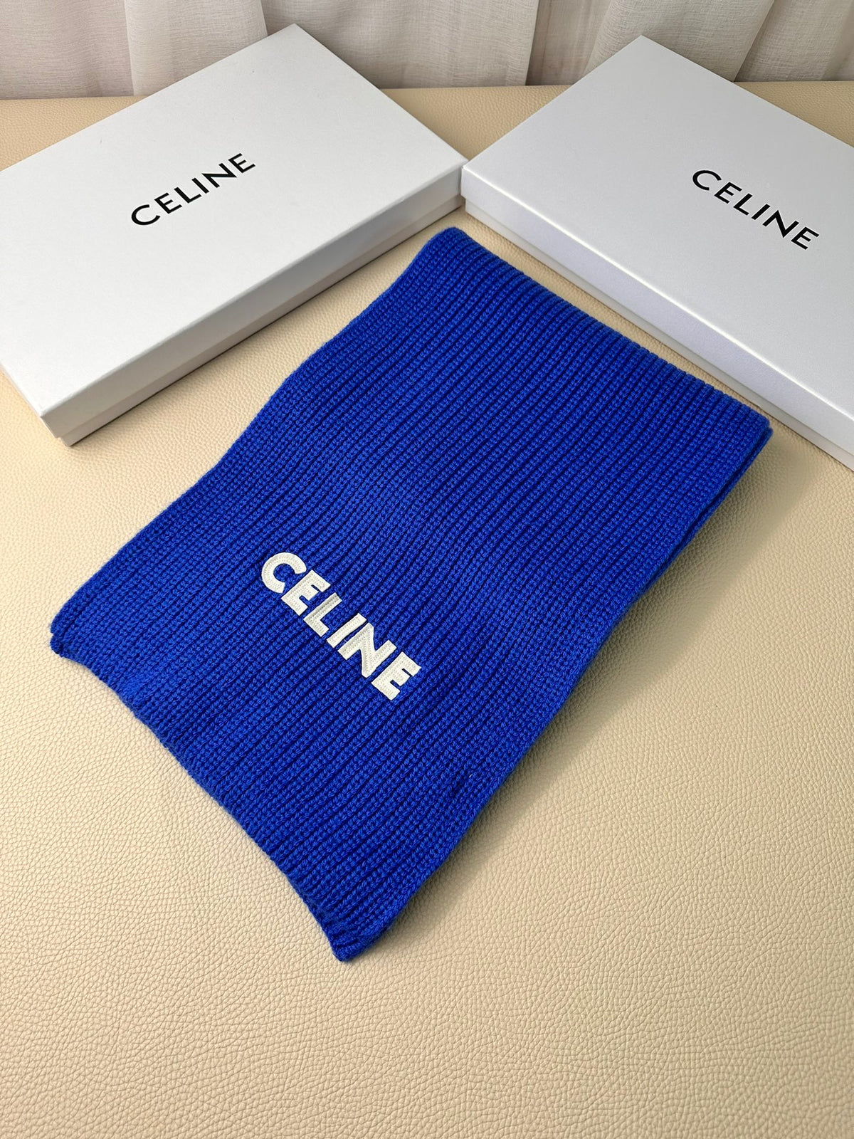 linen luxury Scarf for men - alternate angle view 2