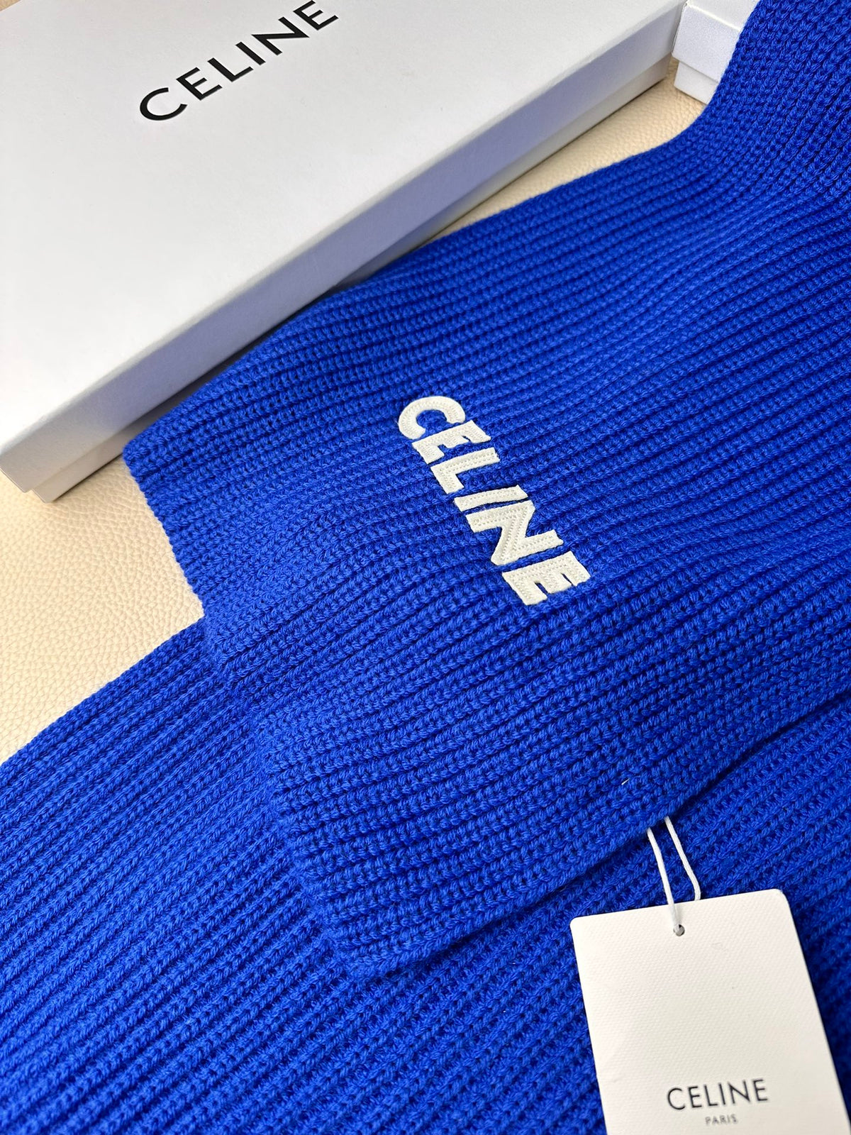 linen luxury Scarf for men - alternate angle view 6