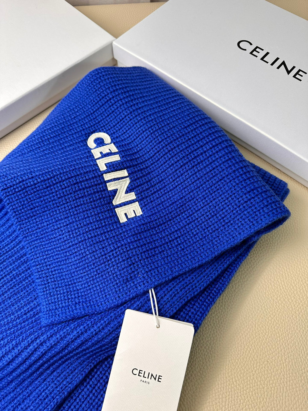 linen luxury Scarf for men - alternate angle view 4