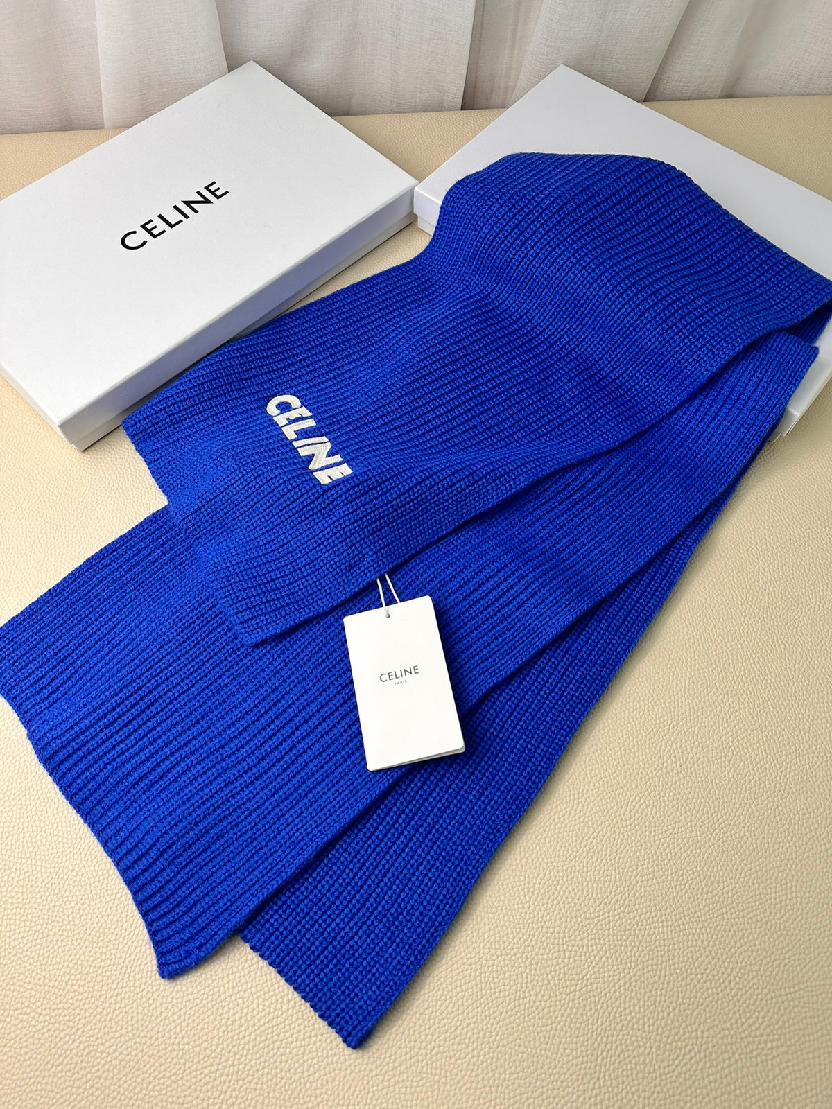 linen luxury Scarf for men - alternate angle view 5