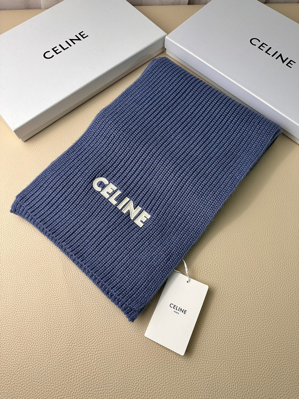 linen luxury Scarf for men - alternate angle view 2