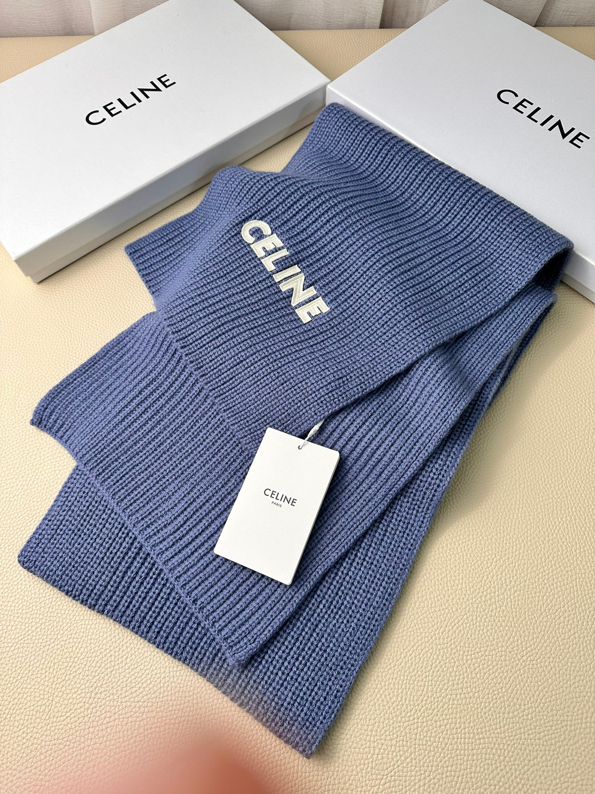 linen luxury Scarf for men - alternate angle view 5